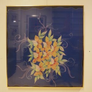 Foulard encadré