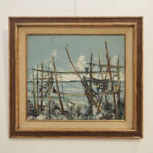 Huile sur panneau