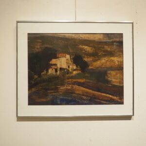 Huile sur papier