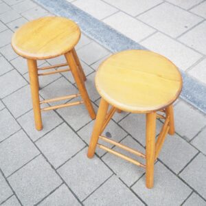 Paire de tabourets