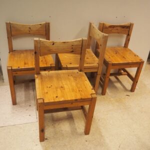 Suite de 4 chaises