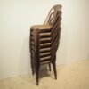 Suite de 8 chaises – Image 5