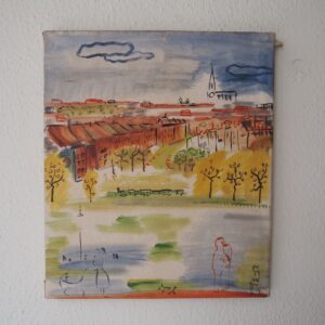 Huile sur toile