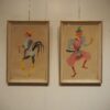 Lot de 2 gouaches – Image 2
