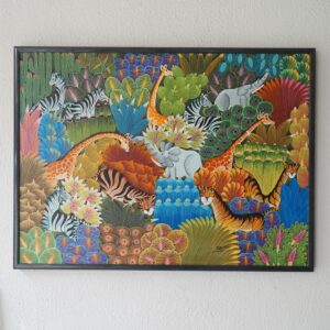 Huile sur toile