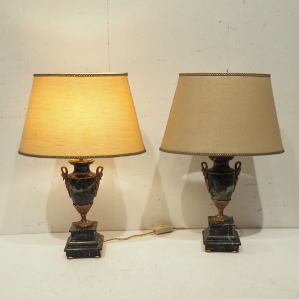 Paire de casolettes vers 1930
