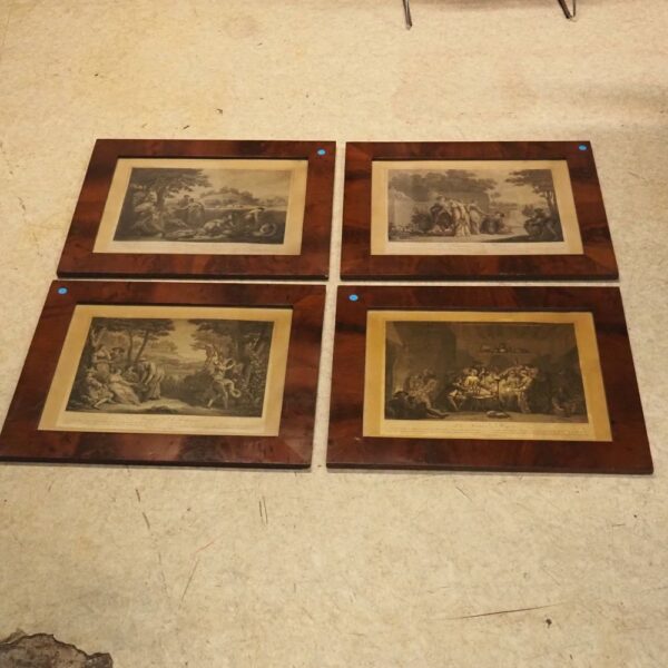 Lot de 4 gravures 18eS