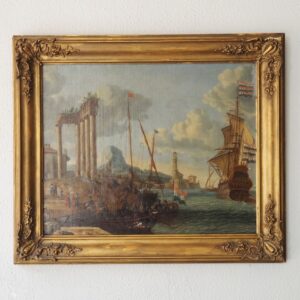 Huile sur toile 18/19eS