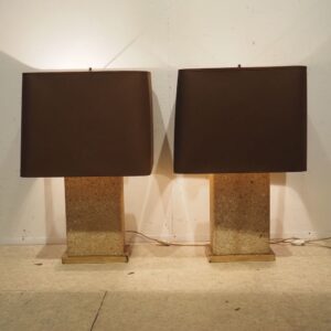 Paire de lampes vers 1970