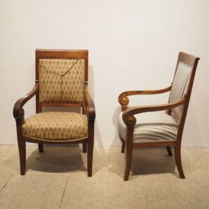 Paire de fauteuils mi 19eS
