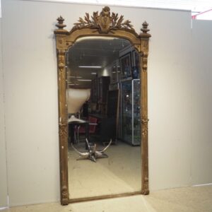 Grand miroir de cheminée