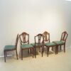 Suite de 4 chaises et 2 fauteuils – Image 3